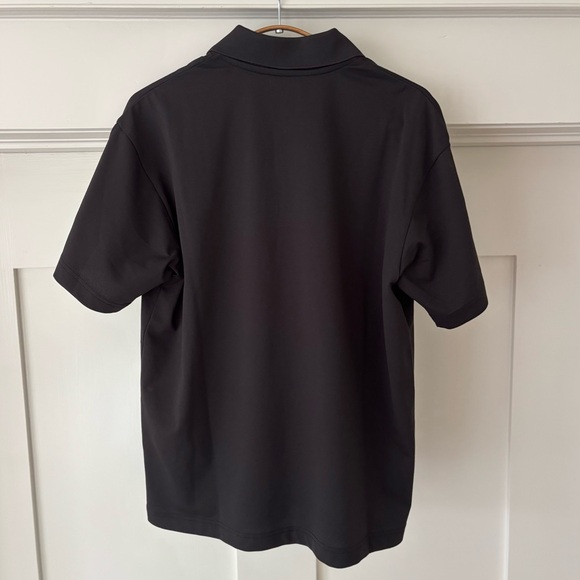 MUJI Men's Small Polo Shirt Duo - Tan & Black UV Protection Quick Dr - P2P 21” - Picture 9 of 14